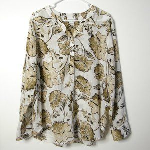 Liz Claiborne Floral Blouse
